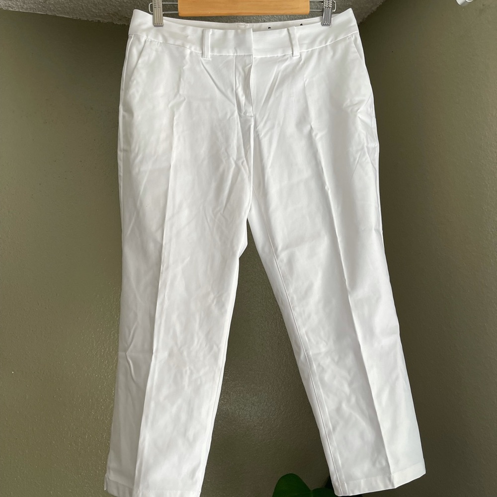 Nike Tour Performance White Golf Pants - Ankle length